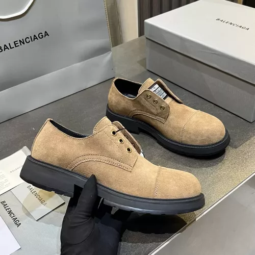 Replica Balenciaga Leather Shoes For Women #1382015 $125.00 USD for Wholesale