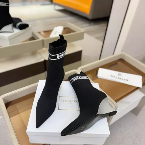 Replica Balmain Boots For Women #1382051 $115.00 USD for Wholesale