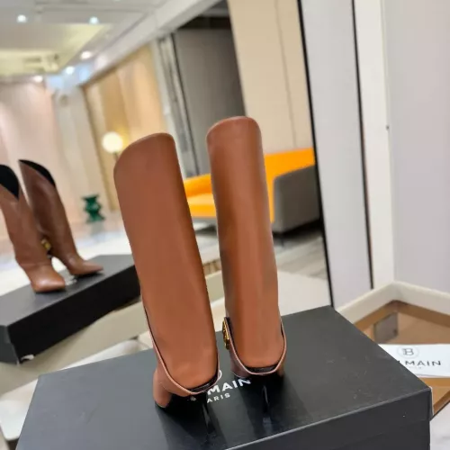 Replica Balmain Boots For Women #1382056 $195.00 USD for Wholesale