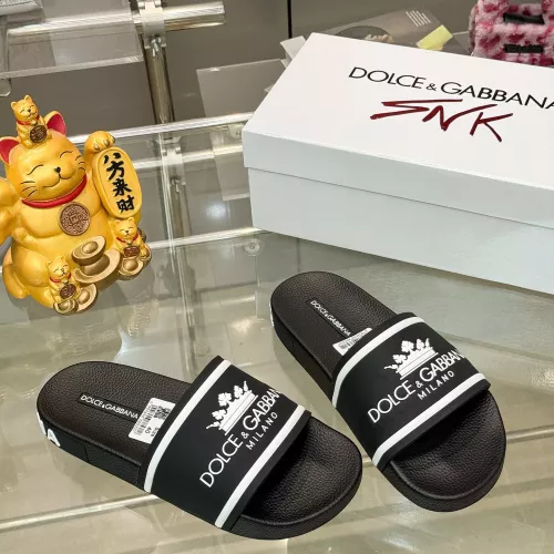 Replica Dolce & Gabbana D&G Slippers For Men #1382059 $48.00 USD for Wholesale