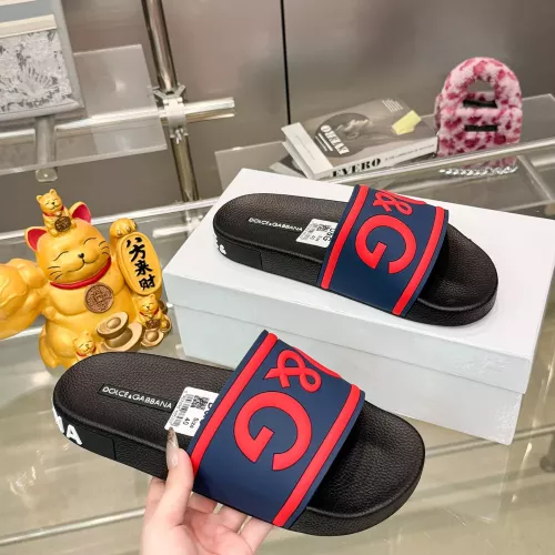Replica Dolce & Gabbana D&G Slippers For Men #1382065 $48.00 USD for Wholesale