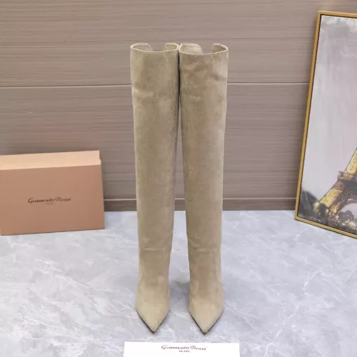 Replica Gianvito Rossi Boots For Women #1382248 $158.00 USD for Wholesale