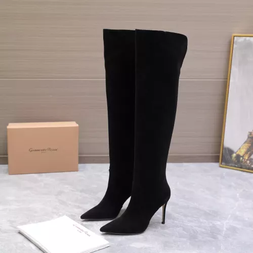 Replica Gianvito Rossi Boots For Women #1382252 $158.00 USD for Wholesale