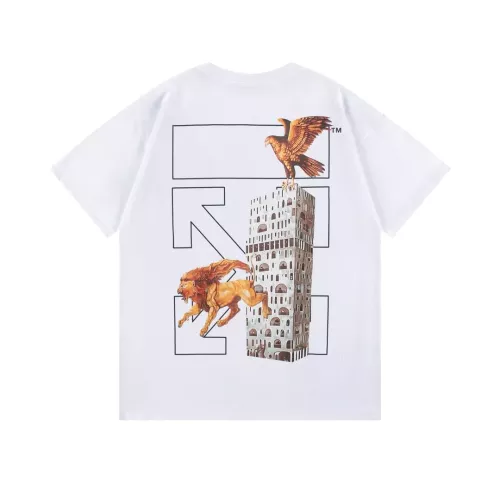 Off-White T-Shirts Short Sleeved For Unisex #1383187