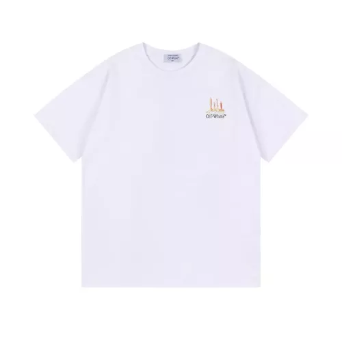 Replica Off-White T-Shirts Short Sleeved For Unisex #1383187 $32.00 USD for Wholesale