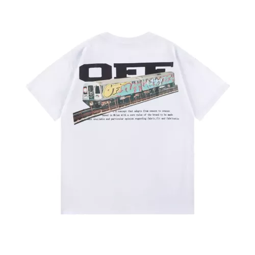 Replica Off-White T-Shirts Short Sleeved For Unisex #1383200 $34.00 USD for Wholesale