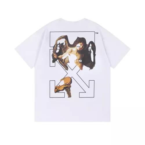 Off-White T-Shirts Short Sleeved For Unisex #1383205