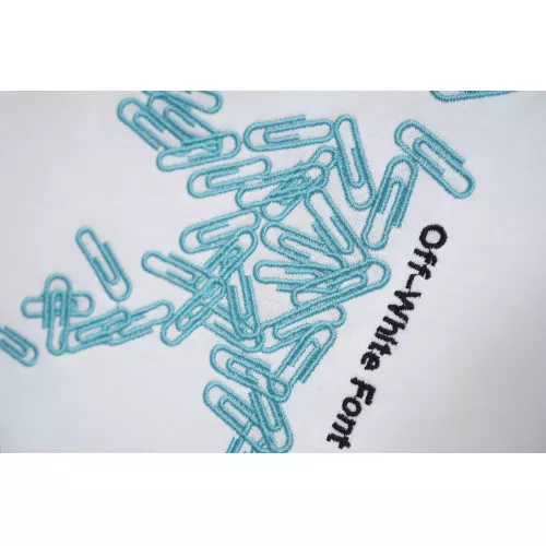 Replica Off-White T-Shirts Short Sleeved For Unisex #1383211 $36.00 USD for Wholesale