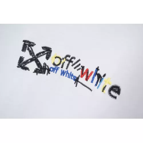 Replica Off-White T-Shirts Short Sleeved For Unisex #1383218 $36.00 USD for Wholesale
