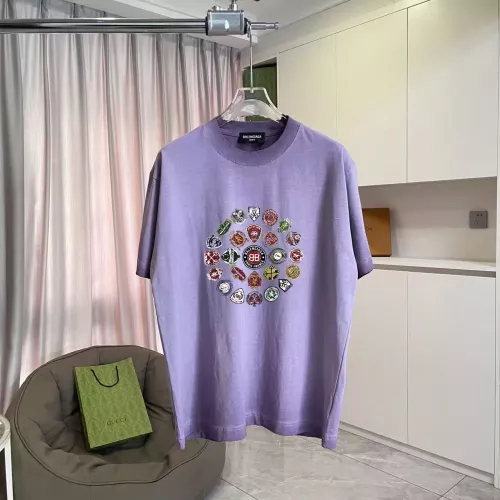 Balenciaga T-Shirts Short Sleeved For Unisex #1383221