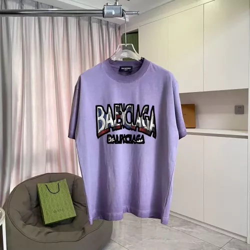 Balenciaga T-Shirts Short Sleeved For Unisex #1383225