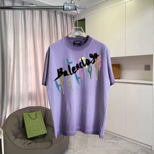 Balenciaga T-Shirts Short Sleeved For Unisex #1383232