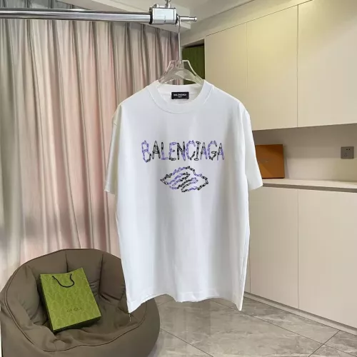 Balenciaga T-Shirts Short Sleeved For Unisex #1383252