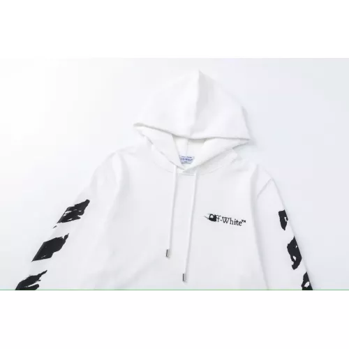 Replica Off-White Hoodies Long Sleeved For Unisex #1383398 $56.00 USD for Wholesale
