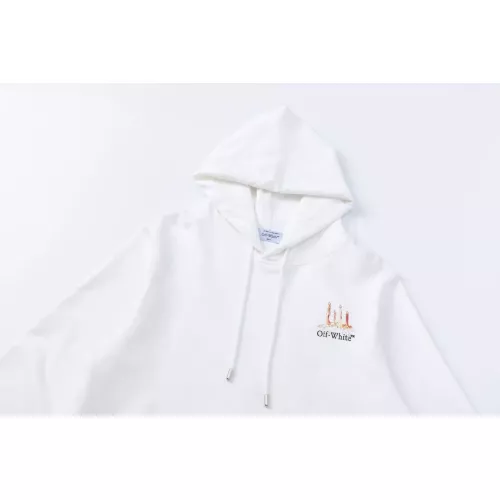 Replica Off-White Hoodies Long Sleeved For Unisex #1383406 $56.00 USD for Wholesale