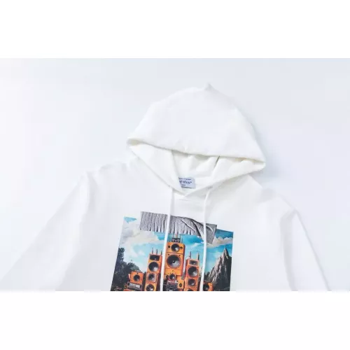 Replica Off-White Hoodies Long Sleeved For Unisex #1383410 $56.00 USD for Wholesale