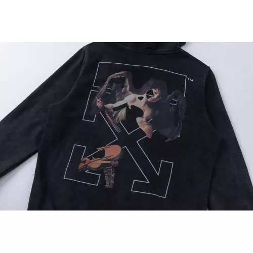 Replica Off-White Hoodies Long Sleeved For Unisex #1383412 $60.00 USD for Wholesale