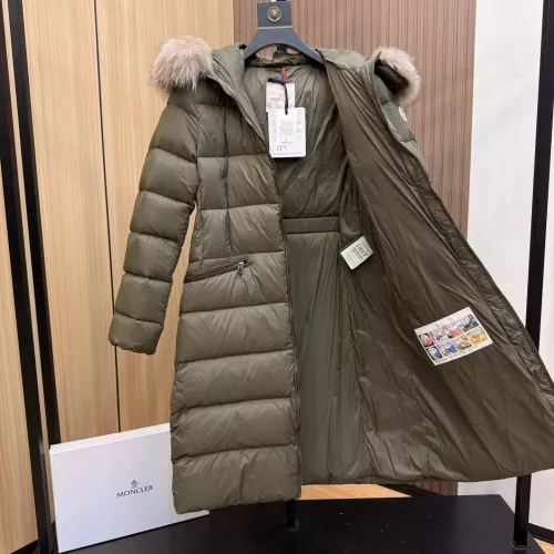 Replica Moncler Down Feather Coat Long Sleeved For Women #1383455 $210.00 USD for Wholesale