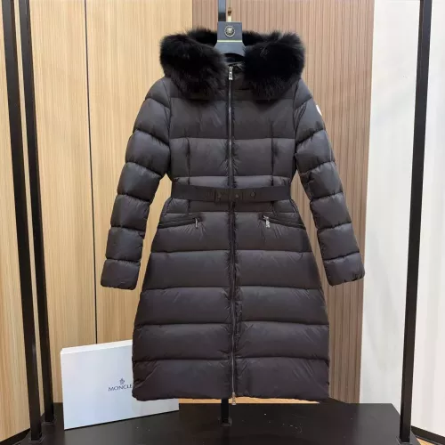 Moncler Down Feather Coat Long Sleeved For Women #1383458
