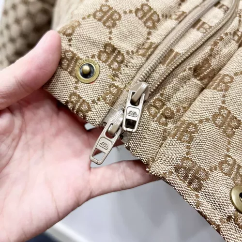 Replica Balenciaga Down Feather Coat Long Sleeved For Men #1383571 $105.00 USD for Wholesale