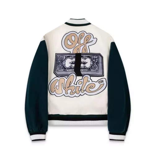 Replica Off-White Jackets Long Sleeved For Unisex #1383608 $96.00 USD for Wholesale