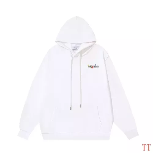 Replica Off-White Hoodies Long Sleeved For Unisex #1383759 $52.00 USD for Wholesale