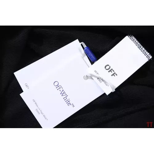 Replica Off-White Hoodies Long Sleeved For Unisex #1383768 $52.00 USD for Wholesale