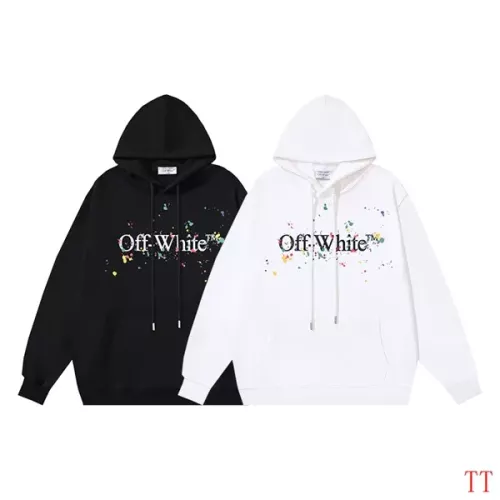 Replica Off-White Hoodies Long Sleeved For Unisex #1383778 $52.00 USD for Wholesale