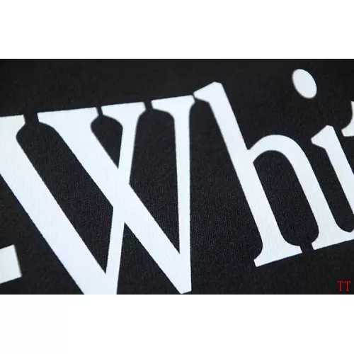 Replica Off-White Hoodies Long Sleeved For Unisex #1383782 $52.00 USD for Wholesale