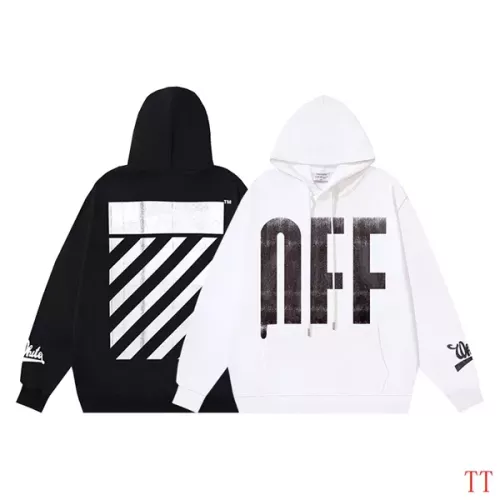 Replica Off-White Hoodies Long Sleeved For Unisex #1383783 $52.00 USD for Wholesale