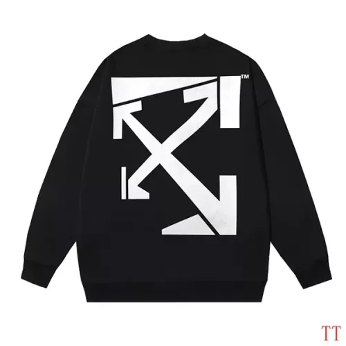 Replica Off-White Hoodies Long Sleeved For Unisex #1383786 $45.00 USD for Wholesale