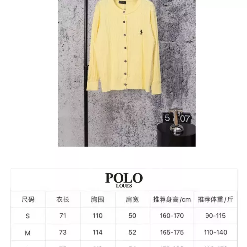 Replica Ralph Lauren Polo Sweaters Long Sleeved For Unisex #1384059 $52.00 USD for Wholesale