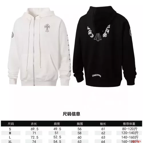 Replica Chrome Hearts Hoodies Long Sleeved For Unisex #1384126 $56.00 USD for Wholesale