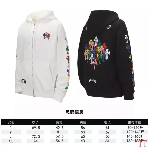 Replica Chrome Hearts Hoodies Long Sleeved For Unisex #1384135 $56.00 USD for Wholesale