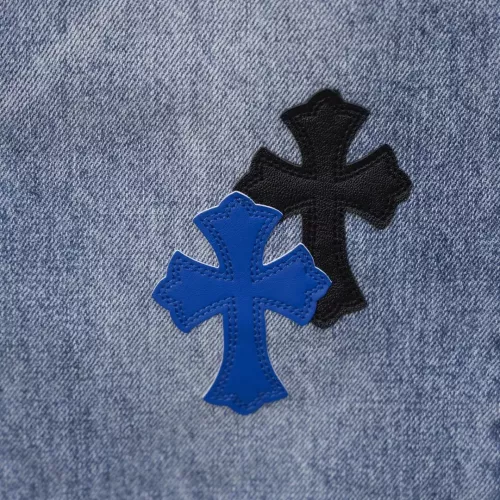 Replica Chrome Hearts Jeans For Men #1384179 $60.00 USD for Wholesale