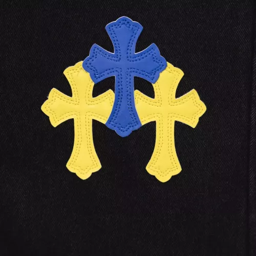 Replica Chrome Hearts Jeans For Men #1384181 $64.00 USD for Wholesale