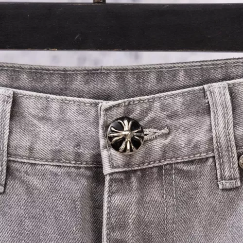Replica Chrome Hearts Jeans For Men #1384194 $56.00 USD for Wholesale