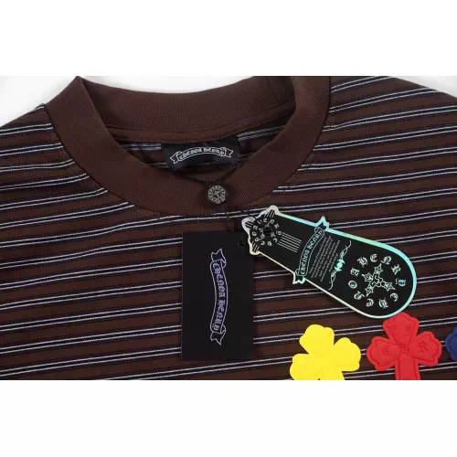 Replica Chrome Hearts T-Shirts Long Sleeved For Unisex #1384432 $64.00 USD for Wholesale