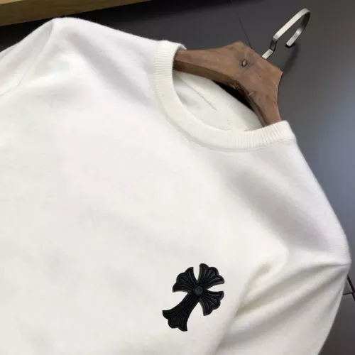 Replica Chrome Hearts Sweaters Long Sleeved For Men #1384871 $42.00 USD for Wholesale