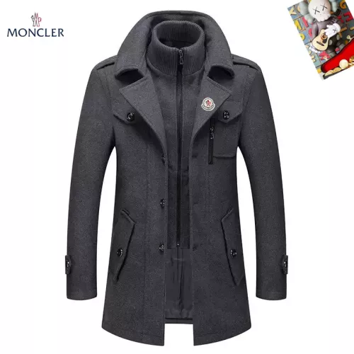 Moncler Coat Long Sleeved For Men #1385467