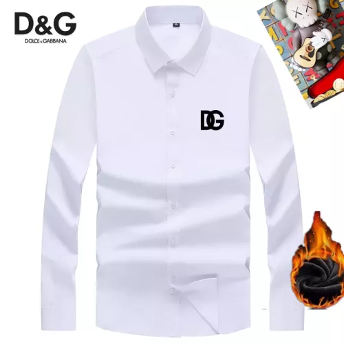 Dolce & Gabbana D&G Shirts Long Sleeved For Unisex #1385889