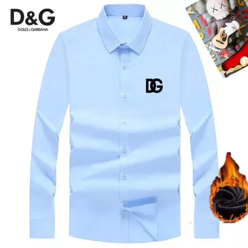 Dolce & Gabbana D&G Shirts Long Sleeved For Unisex #1385890