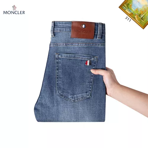 Replica Moncler Jeans For Men #1385964 $48.00 USD for Wholesale