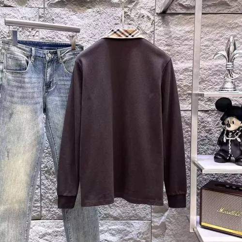 Replica Burberry T-Shirts Long Sleeved For Men #1386116 $48.00 USD for Wholesale