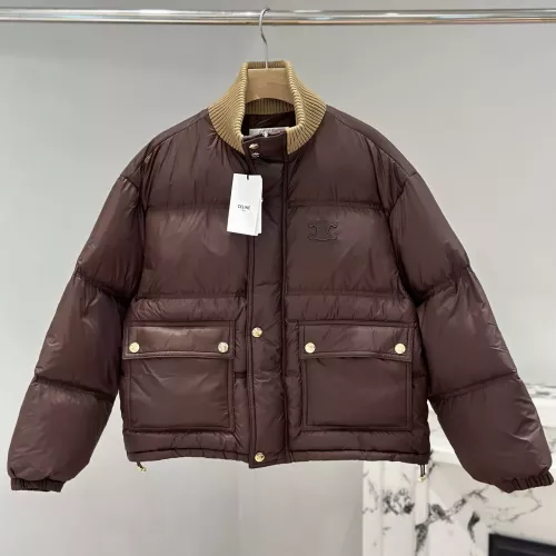 Celine Down Feather Coat Long Sleeved For Women #1386140