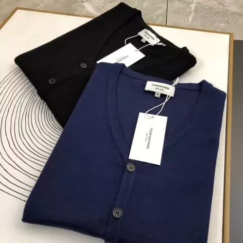 Replica Thom Browne TB Sweaters Long Sleeved For Men #1386291 $45.00 USD for Wholesale