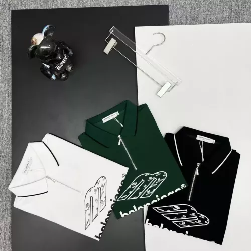 Replica Balenciaga T-Shirts Short Sleeved For Men #1386413 $38.00 USD for Wholesale