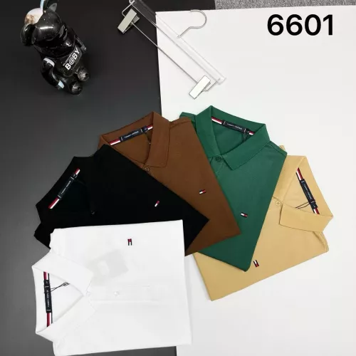 Replica Tommy Hilfiger TH T-Shirts Short Sleeved For Men #1386673 $38.00 USD for Wholesale