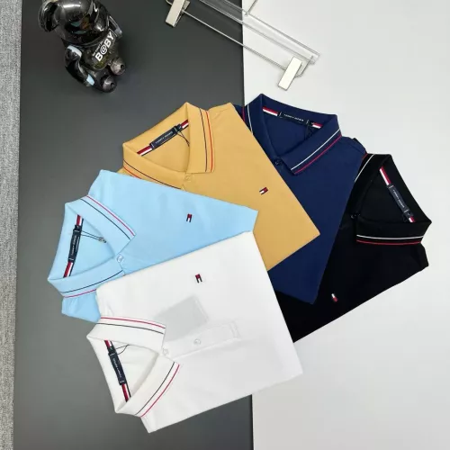Replica Tommy Hilfiger TH T-Shirts Short Sleeved For Men #1386679 $38.00 USD for Wholesale
