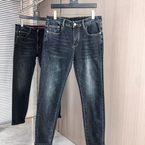 Replica Burberry Jeans For Men #1386833 $80.00 USD for Wholesale